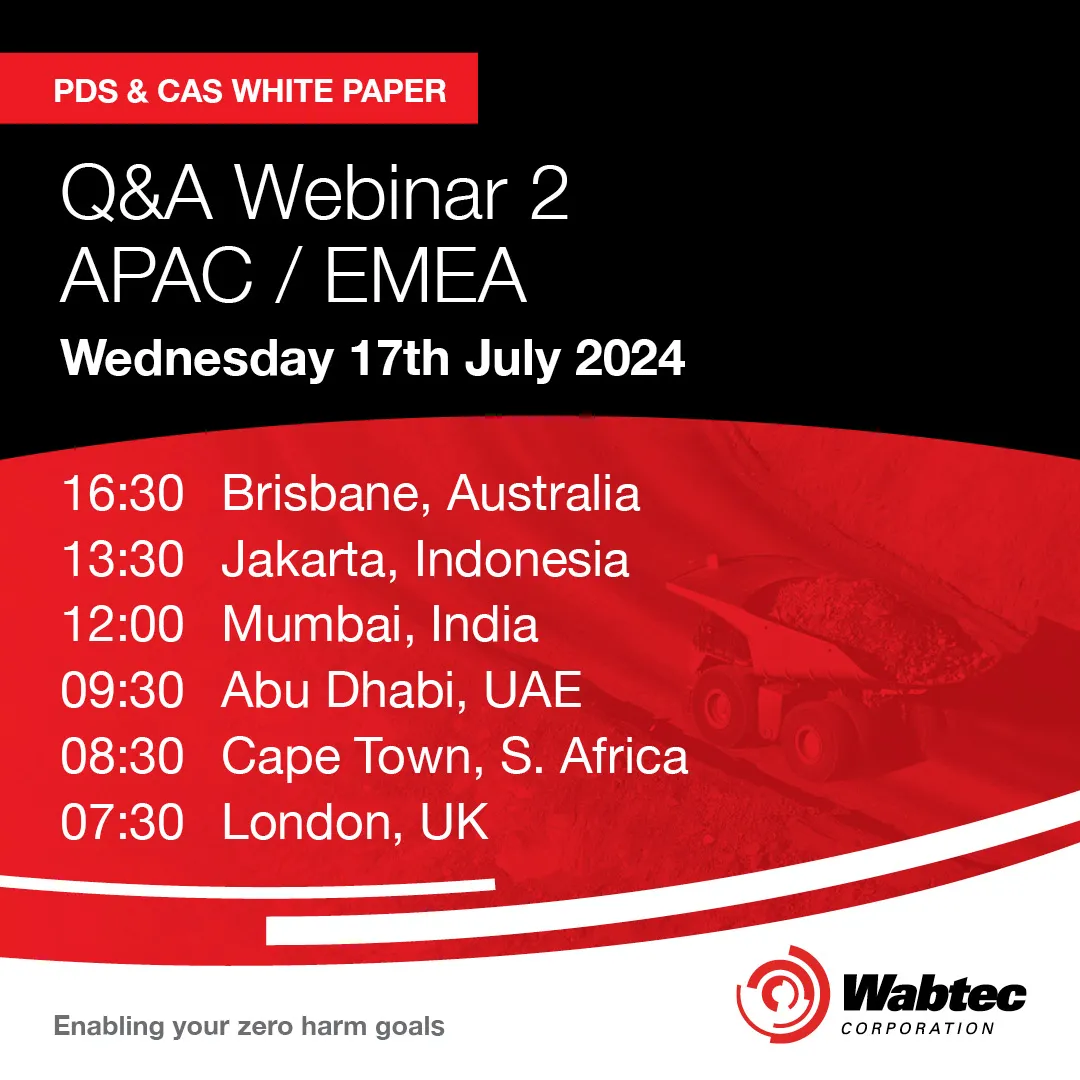 Digital Mine Webinars │Wabtec Corporation