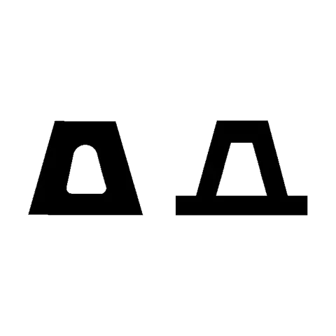 Extruded Rubber Marine Fenders - Trapezoidal