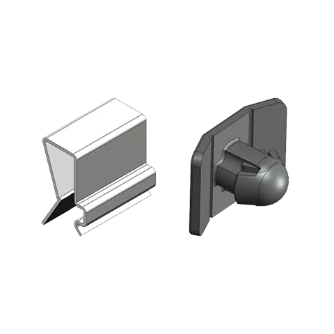 EdgeGard® Roof Clips & Push-in Fasteners