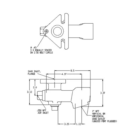 Locomotive Sanding Systems - 209 Series Flange Sand Traps